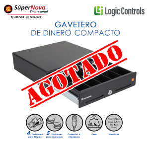 GAVETERO DE DINERO COMPACTO LOGIC CONTROLS CD330