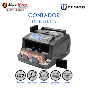 contador de billetes yesido al6300