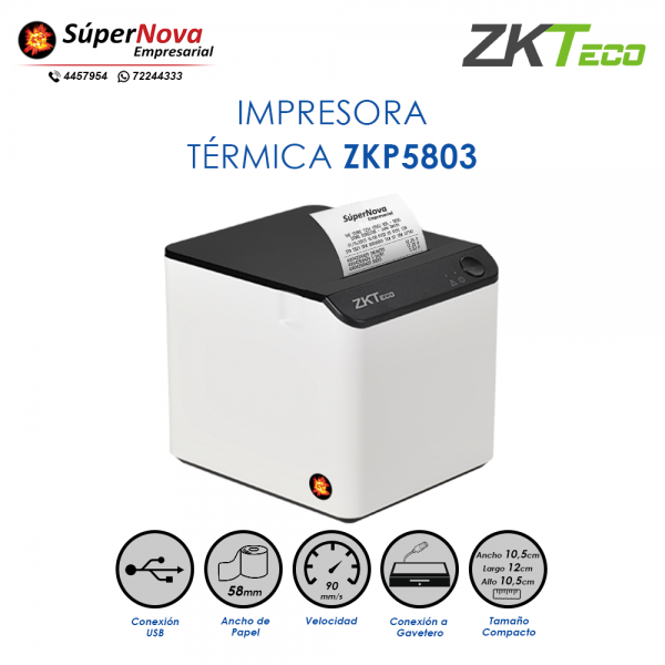 impresora térmica zkp5803