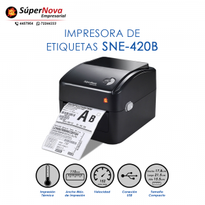 impresora de etiquetas sne-420b