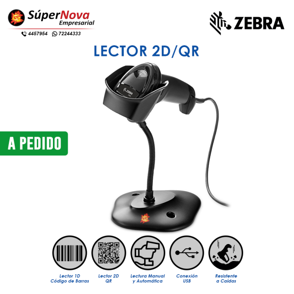 lector zebra DS2208