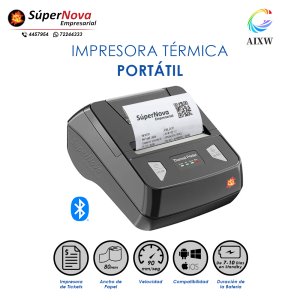 impresora termica portatil de 80mm ai-80b