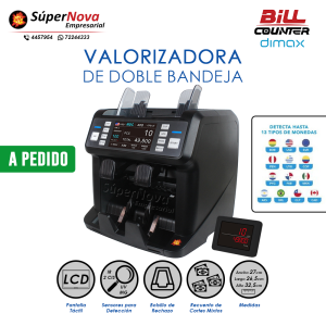 valorizadora de doble bandeja dimax c894