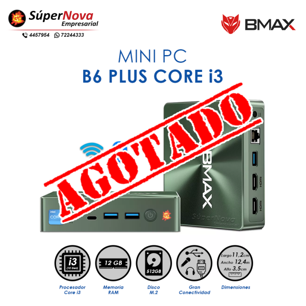 MINI PC BMAX B6 PLUS CORE i3