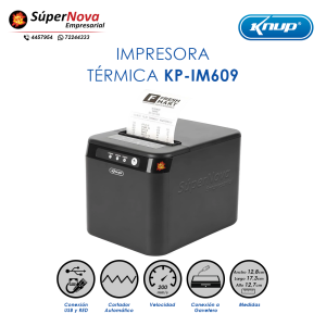 impresora térmica knup