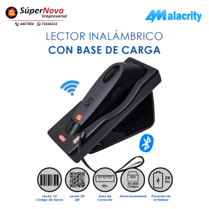 lector inalambrico de barras y qr mj-r40