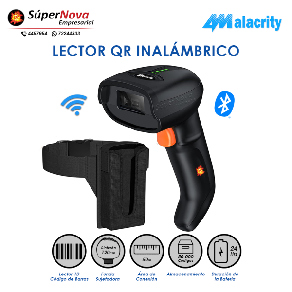 lector de barras inalambrico alacrity mj-4590