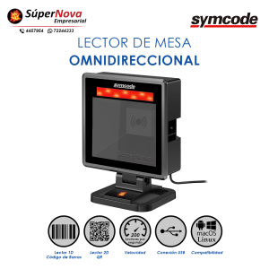 lector de mesa omnidireccional symcode MJ-4400D