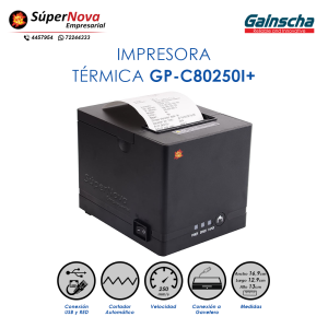 impresora termica gainsha gp-c80250i plus