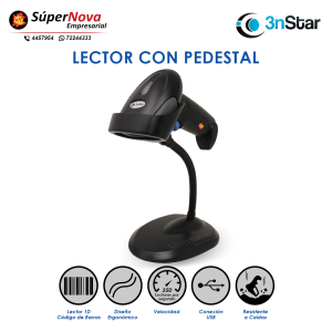 lector 3nstar con pedestal