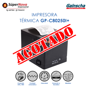 IMPRESORA TÉRMICA GAINSCHA GP-C80250I PLUS