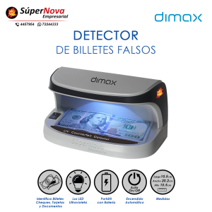 detector de billetes falsos portátil dimax c893
