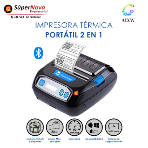 impresora termica portatil ai-80g