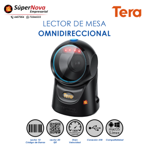 lector de mesa omnidireccional tera 9700
