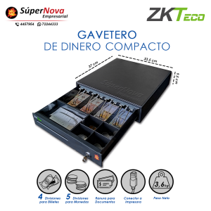 gavetero de dinero zkteco zkc0405s