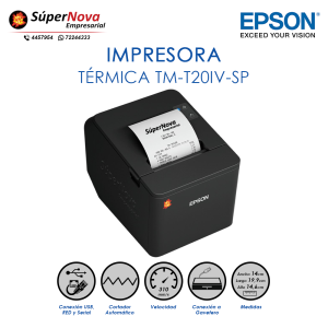 impresora termica epson tm-t20iv-sg