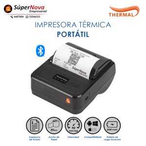 impresora termica portatil mtp-4c